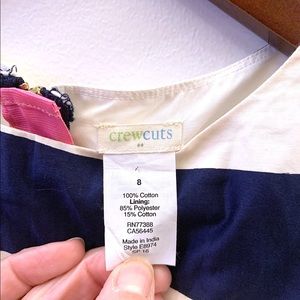 Crewcuts Dresses - Crewcuts navy and white dress Crewcuts Dresses - Crewcuts navy and white dress